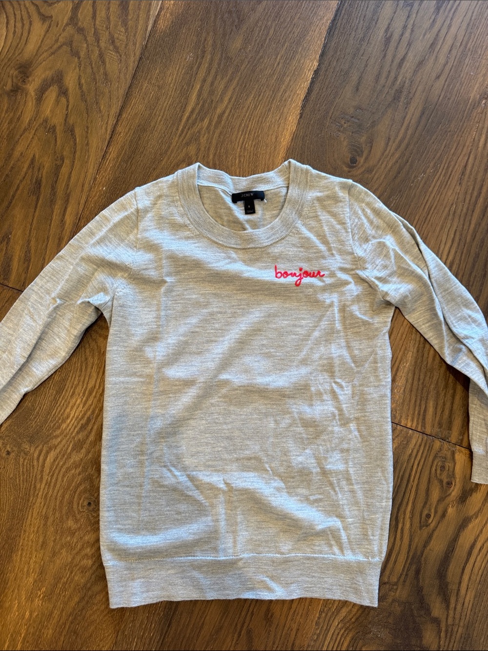 J. Crew Bonjour sweater